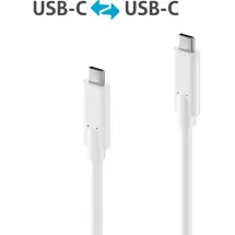 PureLink USB-C auf USB-C 2 m Weiß