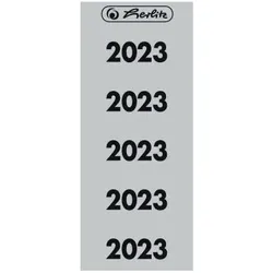 Herlitz Jahreszahlen 2023 gr selbstklebend 50er Pk