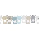 A.S. Création Bordüre Cutebears 16 cm 5 m Blau/Braun 403738