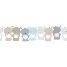 A.S. Création Bordüre Cutebears 16 cm 5 m Blau/Braun 403738