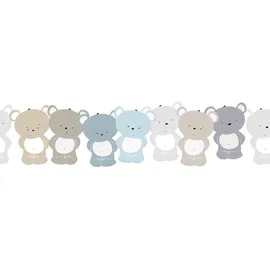 A.S. Création Bordüre Cutebears 16 cm 5 m Blau/Braun 403738