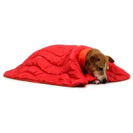 Ruffwear Palisades Sleep Poncho Hundejacke Rot XS