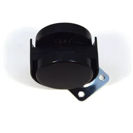 IHC 4 Stück Möbelrollen mit Platte Räder Lenkrolle Bockrollen Laufrollen ohne Bremse, 40mm