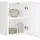 vidaXL Hängeschrank Porto 0 x 0 x 0 cm Weiß