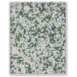 Terralith Farbmuster Metallic Steinteppich -metallic mix 600-, Körnung: fein (2-4 mm)