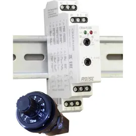 ROSE LM CRM-91HE/UNI Zeitrelais Multifunktional 1 St. Zeitbereich: 0.1 s - 10 Tage 1 Wechsler