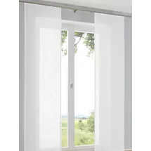 Heine Schiebegardine HEINE HOME Gr. 2, weiß, B:60cm H:175cm, Polyester, Gardinen