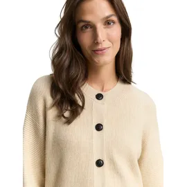 Tom Tailor Strickjacke sand stone beige melange L