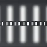 Alca Alcadrain Duschrost PURE BLACK für Duschrinnen, Schwarz-Matt 850 mm