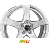 Borbet F brilliant silver 6.5x16 ET35 - LK4/98 ML64 Alufelge silber