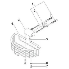 Dornbracht Duschkorb 83290970-08,