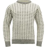 Devold Original Islender Wool Pullover Offwhite / Anth. XS