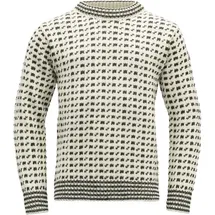 Devold Original Islender Wool Pullover Offwhite / Anth. XS