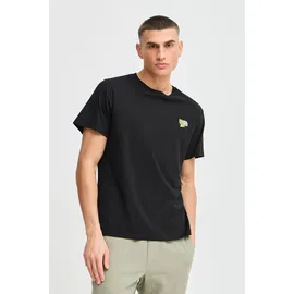 !Solid T-Shirt SDOwens Schlichtes T-Shirt mit Print schwarz XXL