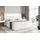 altdecor BOXBETT LED mit H3-Matratze und Lattenrost - NOEL GOLD - 200x200 Weiß