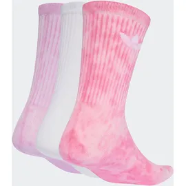 adidas TIE DYE CREW 3 Paar Lila/Pink/Weiß XL (46/48)