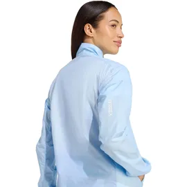adidas Terrex Damen Multi Wind Jacke (Größe S, blau)