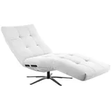 Kawola Relaxliege, Weiß, Schwarz, Textil, Echtholz, 1-Sitzer, Füllung: Komfortschaum, 82x115x156 cm, Wohnzimmer, Sessel, Relaxliegen
