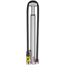 Lezyne Micro Floor Drive Minipumpe silber