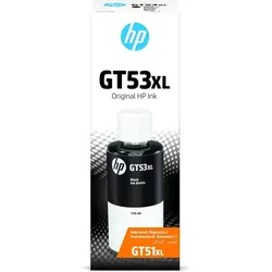 Hp Gt53Xl 135Ml Original Schwarze Tinte Flasche