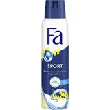 Fa Pflege Sport Deodorant & Bodyspray grüner Zitrus 6 x 150 ml