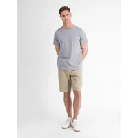 Lerros Bermudas mit Gürtel und Gesäßtaschen, Beige,