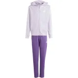 adidas Essentials 3 Stripes Trainingsanzug Ice Lavender/White 164