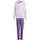 adidas Essentials 3 Stripes Trainingsanzug Ice Lavender/White 164