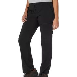 Polarino Damen Trekking-Hose funktionelle Damen Outdoor-Hose wasserabweisend 56822316 Schwarz - 50 (25 Kurzgröße)