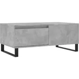 vidaXL Couchtisch Betongrau 90x50x36,5 cm Holzwerkstoff