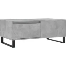 vidaXL Couchtisch Betongrau 90x50x36,5 cm Holzwerkstoff