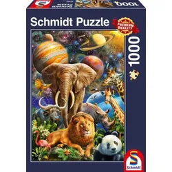 SCHMIDT SPIELE 58988 Puzzle 1000 Teile Wundervolles Universum