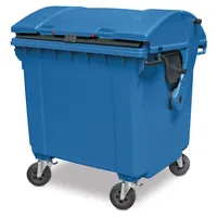 BRB-Lagertechnik Müllcontainer 1100 l Blau