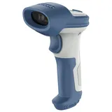 Inateck Barcode-Scanner BCST-73, blau / weiß, Bluetooth USB, Imager-Funkscanner