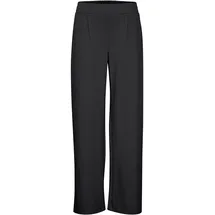 B.YOUNG Wide Leg Stoffhose mit Bundfalten, Modell 'Rizetta', Black, M