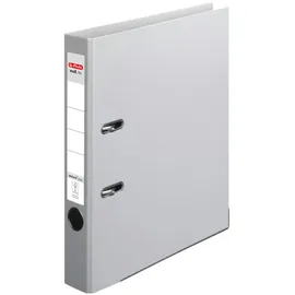 Herlitz maX.file protect plus Ordner grau Kunststoff 5,0 cm DIN A4