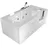 AcquaVapore Whirlpool Seniorenwanne mit Tür 150 x 75 cm (S17-EH-WP-L)