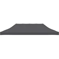 VidaXL Partyzeltdach 3x6 m Anthrazit