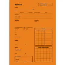 Soldan AdvoBedarf Handaktenbogen Tauenkarton orange orange