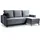 xonox MID.YOU Schlafsofa L-Form rechts MARTI - B/H/T ca. 230.00x89.00x148.00