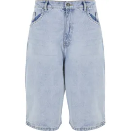 URBAN CLASSICS 90 ́s Heavy Kurze Jeans New Light Blue Washed 30