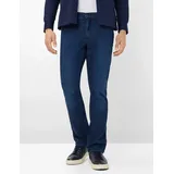 Brax Herren Five-Pocket-Hose Style COOPER, denim dunkelblau, Gr. 35/32