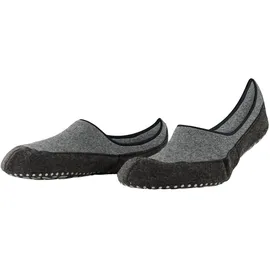 Falke Stoppersocken Cosyshoe Invisible M Hp Wolle rutschhemmende Noppen 1 Paar, Grau Light Grey 3400, 41-42 - 41/42