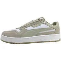 Puma Court Classic Street SD Sneaker White-Desert DUST Gold, 42