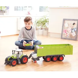 Happy People Traktor Claas Axion 870 RTR mit Anhänger Cargos 9600 34425