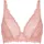 NATURANA Bügel-BH "The Friday", Damen, Gr. 75, Cup D, pink (pink rose), Obermaterial: 89% Polyamid, 11% Elasthan. Futter: 92% Polyamid, 8% Elasthan, leicht transparent, unifarben, sehr bequem, BHs Bügel-BH, mit Bügel, mit Spitze, breite Träger, feminin, bequem