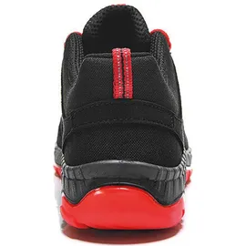 ELTEN MADDOX Black-Red Low ESD S3 Gr. 38