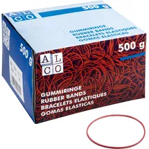 Alco Gummiringe 40mm 500g rot