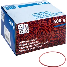 Alco Gummiringe 40mm 500g rot