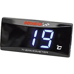 KOSO Thermometer für Öl- oder Wassertemperaturanzeige, schwarz